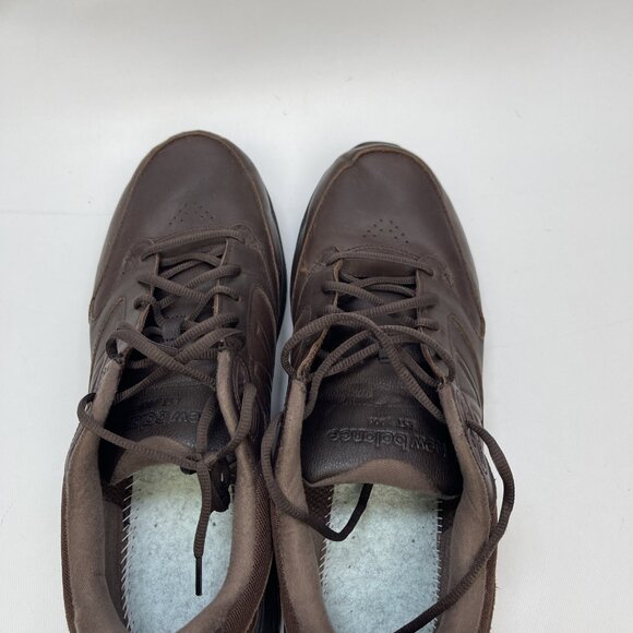 New Balance 928V3 Comfort Walking Shoes Mens 14 EE Wide Brown Leather RollBar - Picture 8 of 15